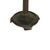 Late 20th Century Tiffany Style Leaded Stained Glass Daffodil Table Lamp With Bronzed Base For Sale - Image 6 of 15