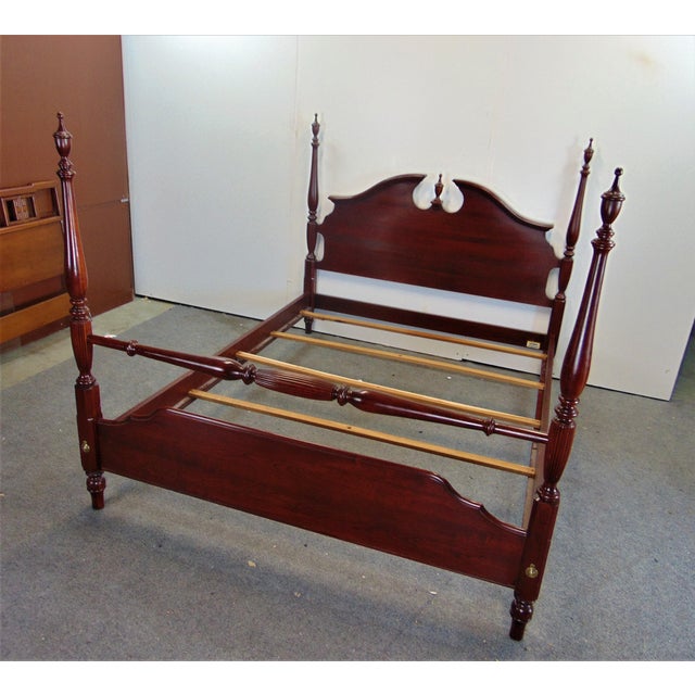 Knob Creek Cherry Queen Size Poster Bed Chairish