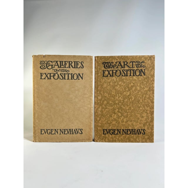 Traditional 1910s Illustrated Octavo Volumes, the Galleries and Art of the Exposition (1915 Ppie) - 2 Books For Sale - Image 3 of 8