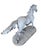 Mid-Century Vintage Cast Iron Garden Horse Statue For Sale In West Palm - Image 6 of 12