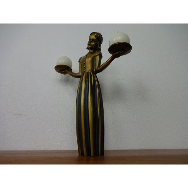 1960s Ceramic Candleholder, 1960s For Sale - Image 5 of 18