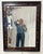 John-Richard John-Richard Faux Tortoise & Ebonized Wood Framed Beveled Mirror For Sale - Image 4 of 7