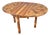 Extendable Dining Table in Walnut, Former Czechoslovakia, 1940s For Sale
