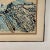 Framed Abstract Blue Landscape Lithograph Signed For Sale - Image 4 of 12