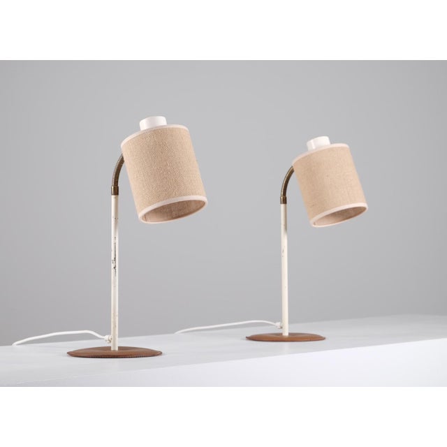 1960s Swedish Table Lamps by Ateljé Lyktan, 1960s, Set of 2 For Sale - Image 5 of 11
