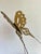Curtis Jere 1970s Brutalist Torch Cut Butterfly Sculpture on Wood Base For Sale - Image 4 of 10