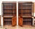 English Two-Tiered Glass Front Bookcases of Figured Wood - Two Available For Sale In Austin - Image 6 of 17