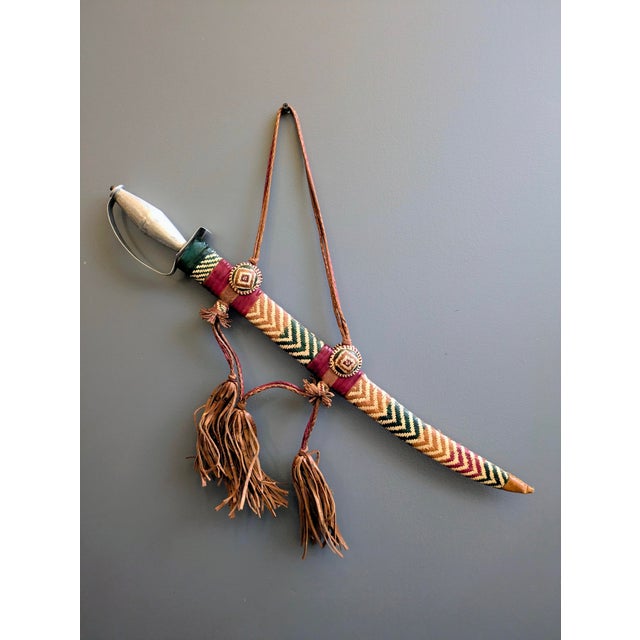 1940s-1950s West African Ceremonial Mandinka/Mandingo Swords For Sale In Portland, OR - Image 6 of 12
