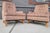 1950s Pair High-Back Mid-Century Modern Lounge Chairs Manner of Edward Wormley For Sale - Image 5 of 17