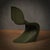 Mid-Century Modern Olive Green Chair in Resin from Verner Panton, 1960s For Sale - Image 6 of 9