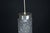 Silver Italian Pendant Lights in Glass and Polished Aluminum, 1970s, Set of 2 For Sale - Image 8 of 13