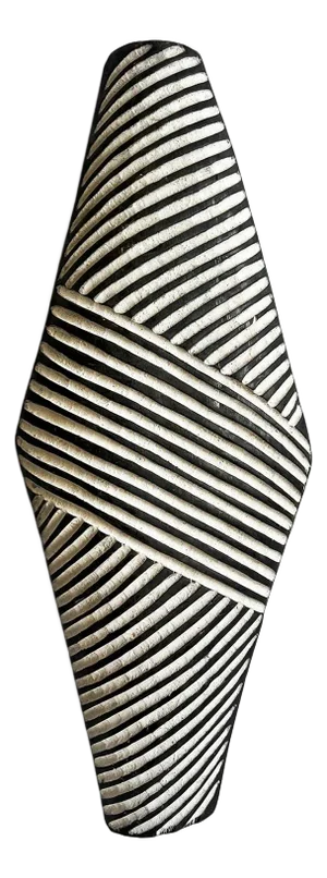 Zulu Tribal Vintage Elongated Shield
