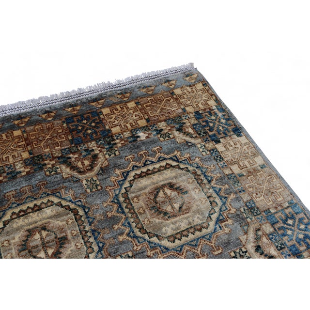 Vintage Tribal Hand-Knotted Runner Rug, 2010s For Sale - Image 18 of 18