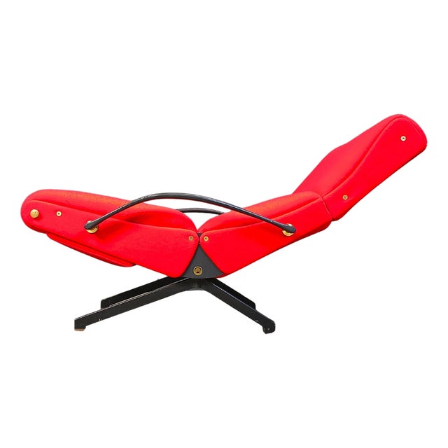 Vintage P40 Lounge Chair attributed to Osvaldo Borsani for Tecno, 1960s For Sale