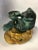 Frederick Cooper Bronze Frog Paradise Candle Holder.