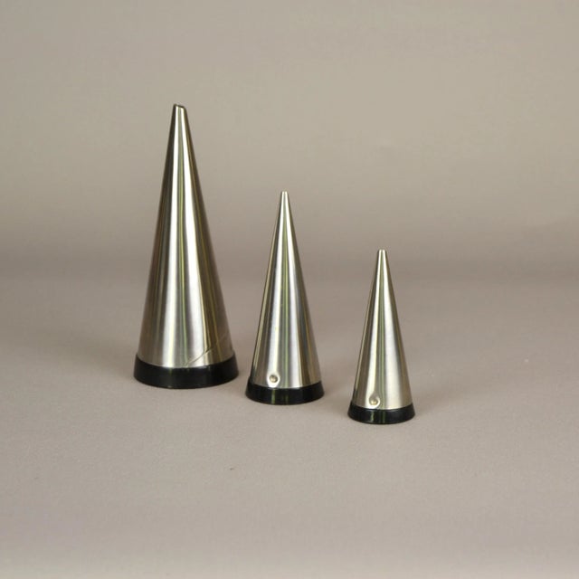 Mid-Century Modern Swedish Spice Set by Pierre Forssell for Gense, 1990s, Set of 3 For Sale - Image 3 of 7