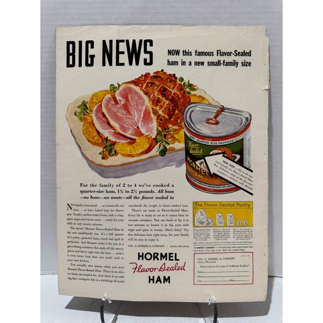 Paper 1931 Original Woman's Home Companion Magazine Cover, July, William P. Welsh, Art Deco For Sale - Image 7 of 8