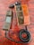 Late 20th Century Vintage Stitched Tan Leather Covered Telephone For Sale - Image 5 of 8