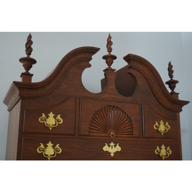 Stickley Cherry New England Style Highboy For Sale In Philadelphia - Image 6 of 18