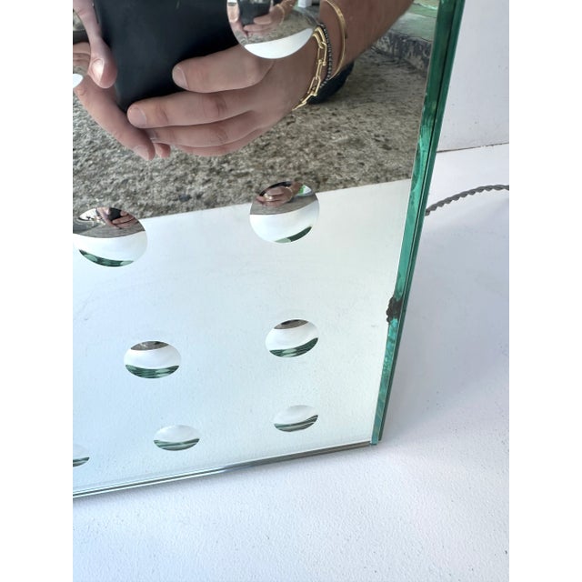 Contemporary Pair of Silver Optical Murano Glass Lamps by Roberto Rida, Italy For Sale - Image 6 of 12