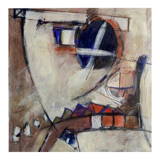 Late 20th Century Abstract Mixed Media Painting For Sale