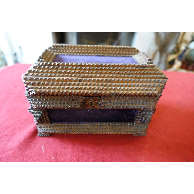 1920s Vintage Sewing Box, 1920s For Sale - Image 5 of 5