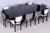 Glass Large Art Deco Chrome and Black Glass Extendable Dining Table, 1930s For Sale - Image 7 of 18