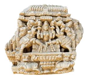 Early 20th Century Camboidian Temple Molding Sculptural Wall Art