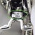 Metal Vintage Italian Silver 800 Motorcycle Figurine, 1980s For Sale - Image 7 of 11