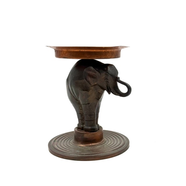 Art Deco Elephant Coupe Vide Poche, France 1930s For Sale - Image 6 of 12