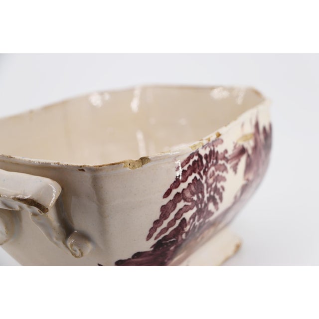 19th Century Portuguese Earthenware Covered Tureen For Sale - Image 13 of 16