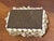 Vintage Palm Beach Style Rectangular Encrusted Shell Box in Neutral Palette For Sale - Image 18 of 18