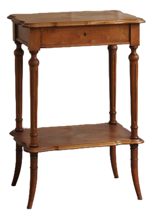 Dressing Table with Beveled Mirror