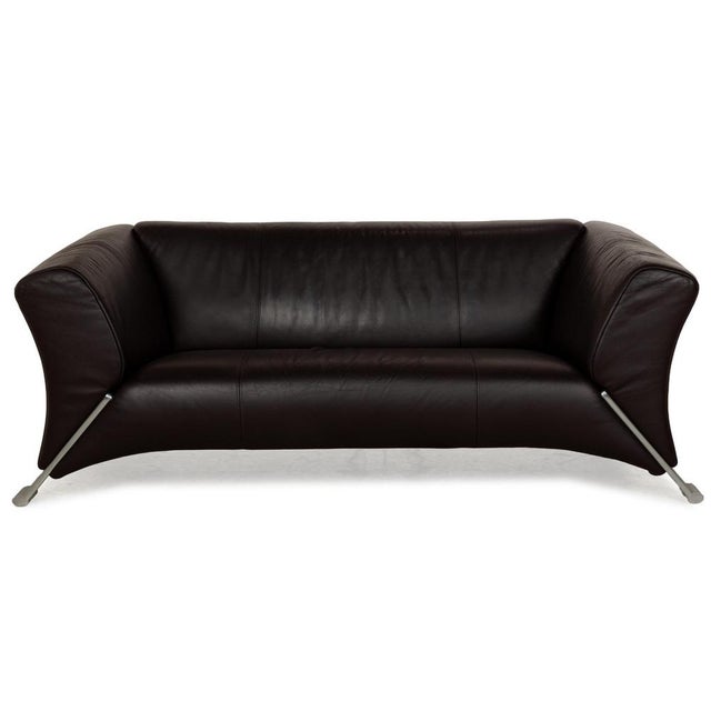 322 Leather Three-Seater Sofa from Rolf Benz For Sale - Image 11 of 11