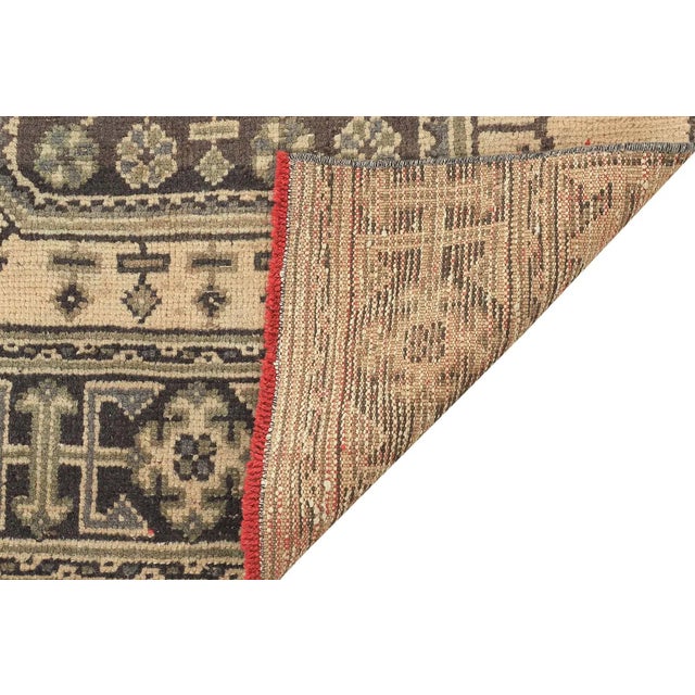 Mid 20th Century Mid 20th Century Decorative Vintage Turkish Oushak Runner For Sale - Image 5 of 7