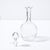 Transparent Mid-Century Modernist Crystal Decanter With Drop Form Stopper Signed Baccarat For Sale - Image 8 of 12