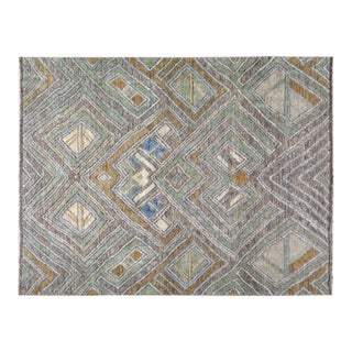 Moroccan Sheba Hand Knotted Wool Rug, 11'5''x15' For Sale