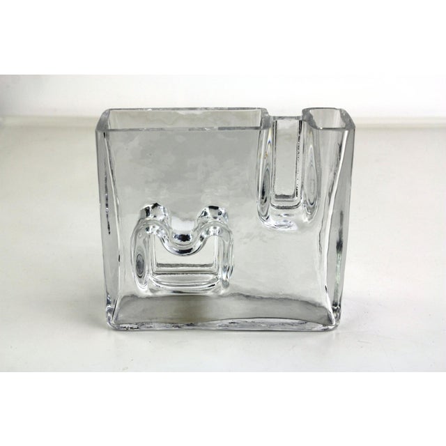 Glass Vase by C. J. Riedel for Riedel, 1970s For Sale - Image 7 of 7
