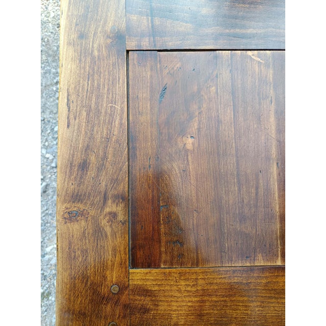 Beech Farmhouse Table, 1940s For Sale - Image 14 of 18