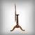 Mid-19th Century Louis Philippe Mahogany Tilting Table, in Restored conditions. Designed before 1890