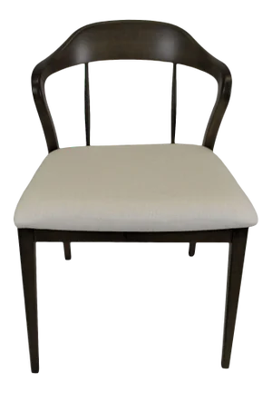 Contemporary Design Wooden Side Chair, Made in Italy
