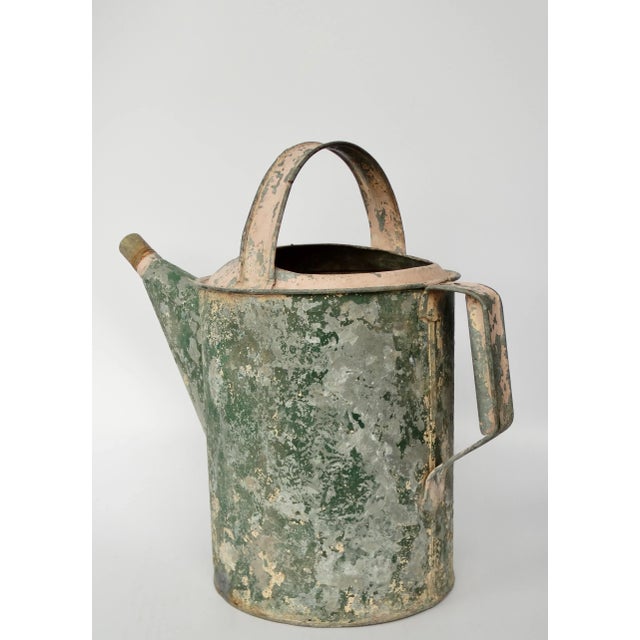 Antique Americana Farmhouse Garden Watering Can For Sale - Image 4 of 8