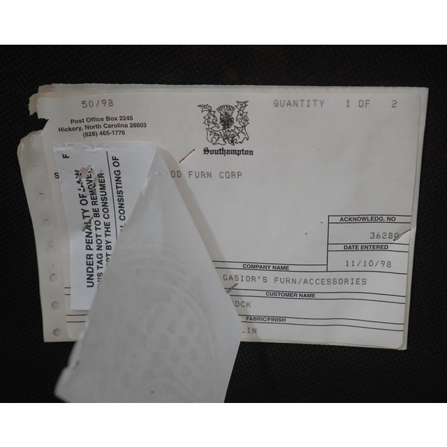 Southwood Regency Style Paint Decorated Settee For Sale - Image 18 of 18