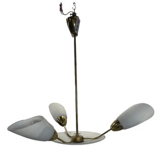 Vintage Ceiling Lamp attributed to Napako, Czech-Republic, 1960s For Sale