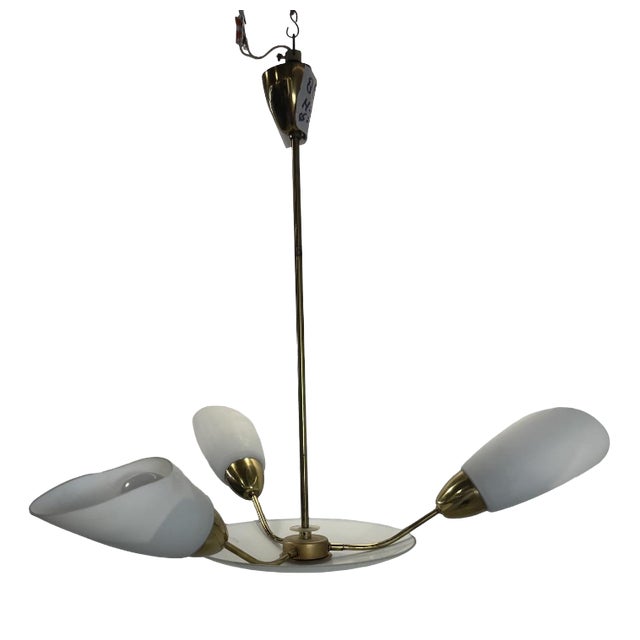 Vintage Ceiling Lamp attributed to Napako, Czech-Republic, 1960s For Sale