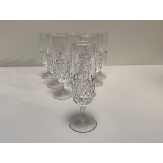 Cordoba Series Champagne Coupes from Peill & Putzler, 1970s, Set of 10 For Sale - Image 3 of 14