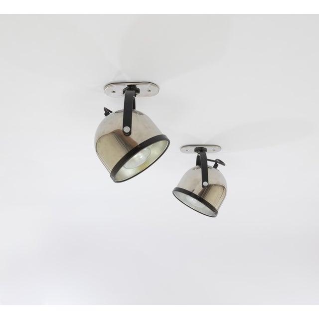Stilnovo Wall Lamps by Gae Aulenti and Livio Castiglioni for Stilnovo, 1970s, Set of 2 For Sale - Image 4 of 7