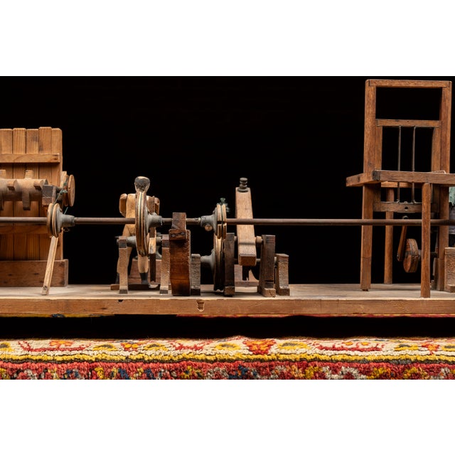 Early 20th Century Mechanical Blacksmith Forge Sideshow Model For Sale - Image 13 of 17
