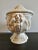 Large Vintage Italian Capodimonte Style Porcelain Covered Serving Dish For Sale In Dallas - Image 6 of 12