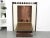 A magnificent and unique wood, leather and copper bar cabinet designed by Luigi Scremin in 1948. This exceptional piece,...